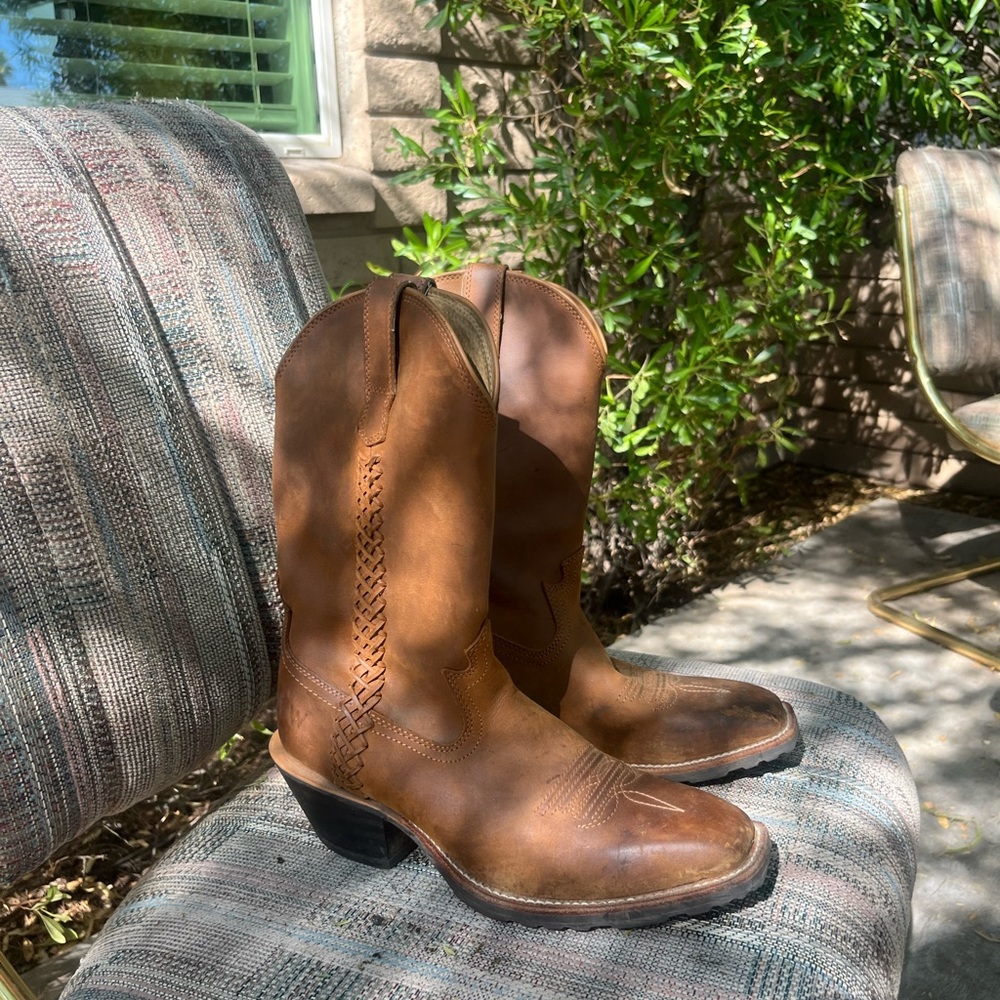 Wrangler Classic Square- Toe Western Boots